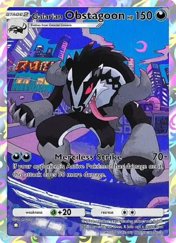 Galarian Obstagoon – Pokémon TCG