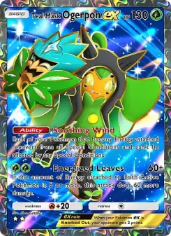 Teal Mask Ogerpon ex – Carta Pokémon TCG