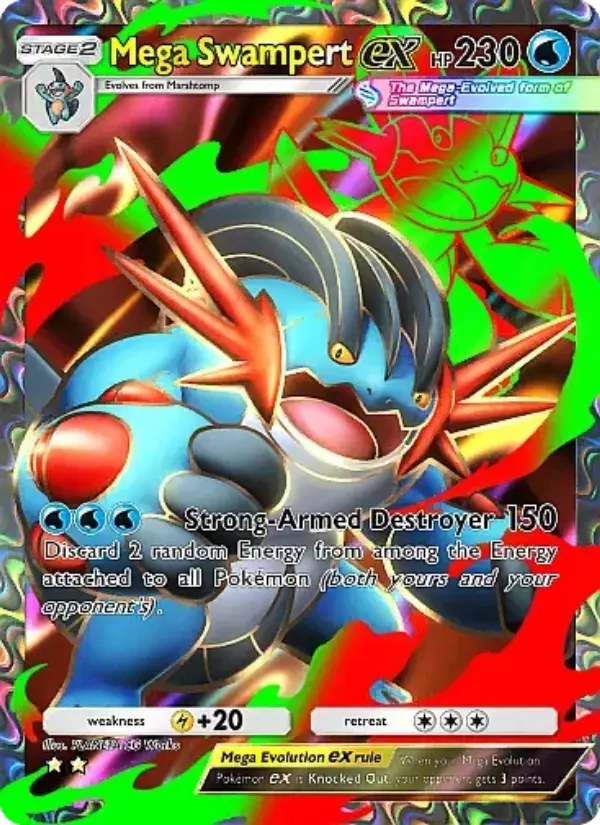 Mega Swampert ex – Pokémon TCG