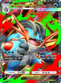 Mega Swampert ex – Carta Pokémon TCG