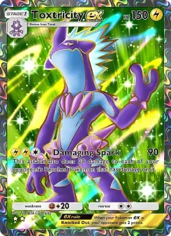 Toxtricity ex – Carta Pokémon TCG