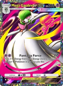 Mega Gardevoir ex – Carta Pokémon TCG