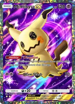 Mimikyu ex – Carta Pokémon TCG