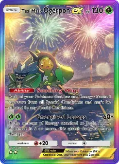 Teal Mask Ogerpon ex – Carta Pokémon TCG