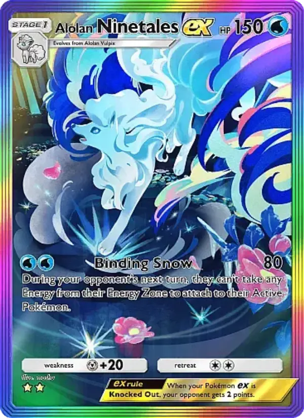 Alolan Ninetales ex – Pokémon TCG