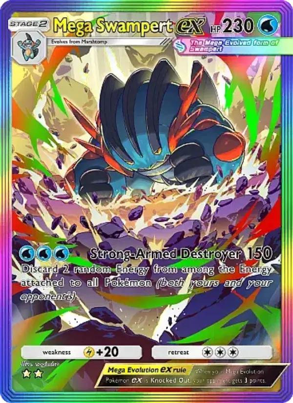 Mega Swampert ex – Pokémon TCG