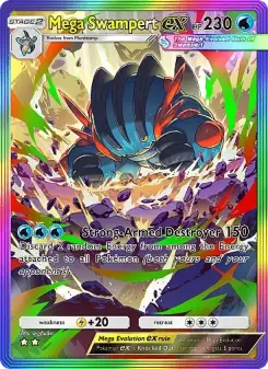 Mega Swampert ex – Carta Pokémon TCG