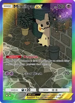 Mimikyu ex – Carta Pokémon TCG