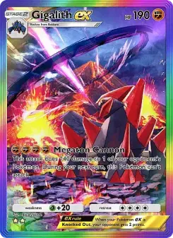 Gigalith ex – Carta Pokémon TCG