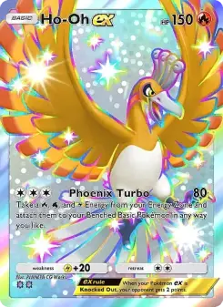 Ho-Oh ex – Carta Pokémon TCG