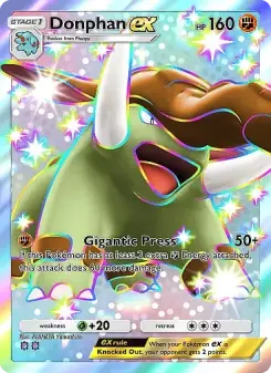 Donphan ex – Carta Pokémon TCG