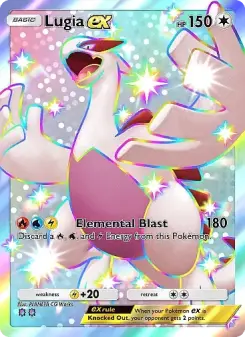 Lugia ex – Carta Pokémon TCG