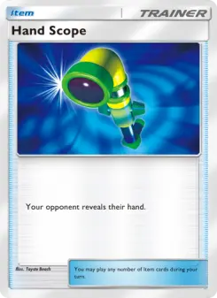 Hand Scope – Carta Pokémon TCG