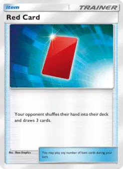 Red Card – Carta Pokémon TCG