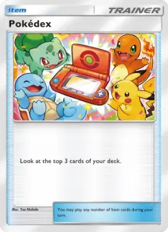 Pokédex – Carta Pokémon TCG