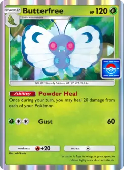 Butterfree – Carta Pokémon TCG
