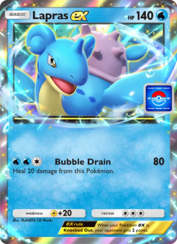 Lapras ex – Pokémon TCG