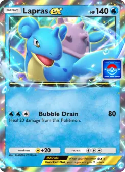 Lapras ex – Carta Pokémon TCG