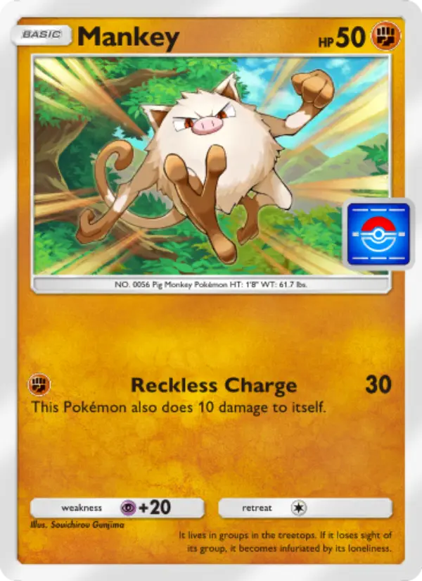 Mankey – Pokémon TCG