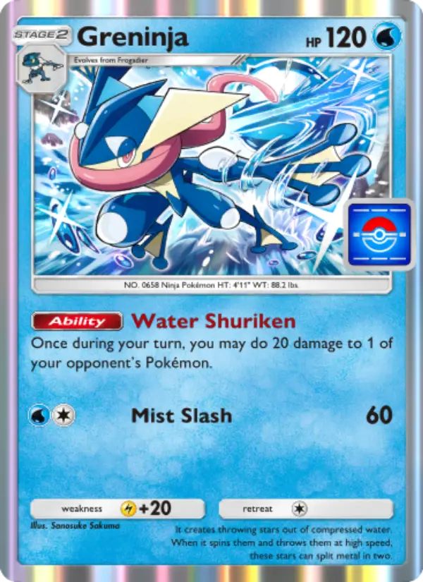 Greninja – Pokémon TCG