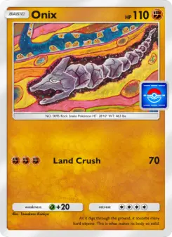Onix – Carta Pokémon TCG