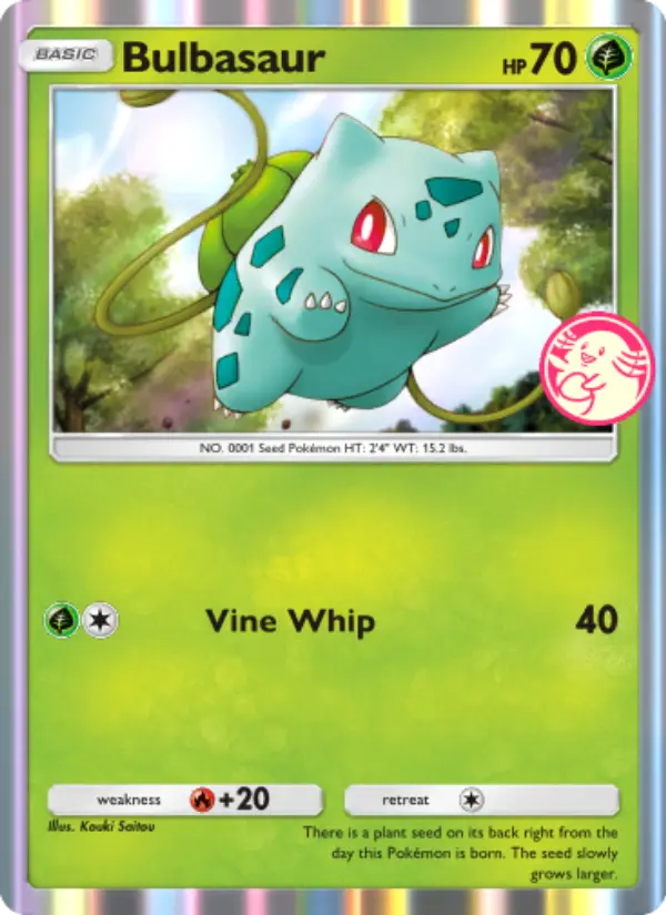 Bulbasaur – Pokémon TCG