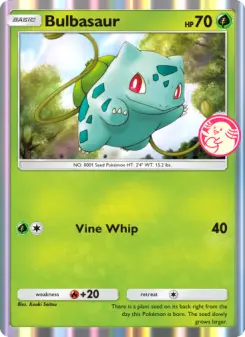 Bulbasaur – Carta Pokémon TCG