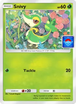 Snivy – Carta Pokémon TCG