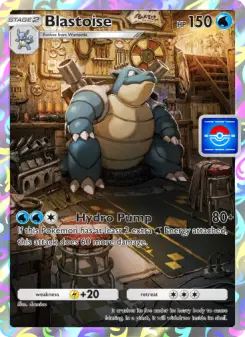 Blastoise – Carta Pokémon TCG