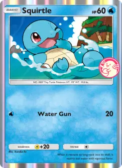 Squirtle – Carta Pokémon TCG