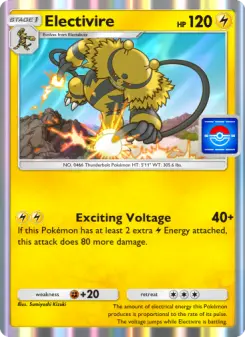 Electivire – Carta Pokémon TCG