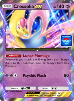 Cresselia ex – Carta Pokémon TCG