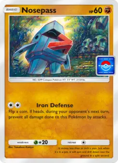 Nosepass – Carta Pokémon TCG