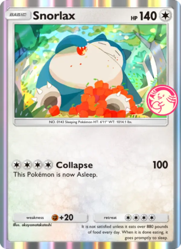 Snorlax – Pokémon TCG