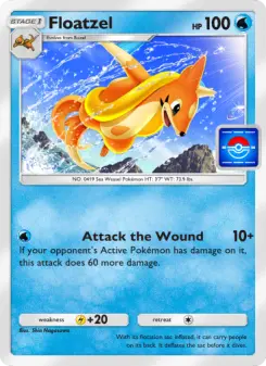 Floatzel – Carta Pokémon TCG