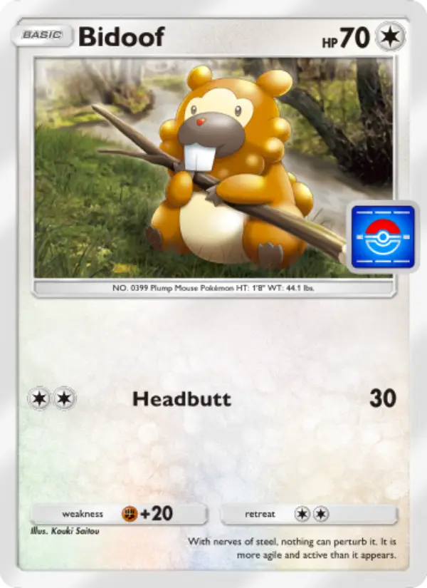 Bidoof – Pokémon TCG