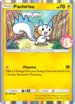 Pachirisu – Carta Pokémon TCG