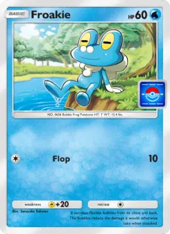 Froakie – Carta Pokémon TCG