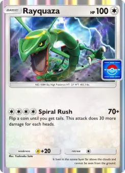 Rayquaza – Carta Pokémon TCG