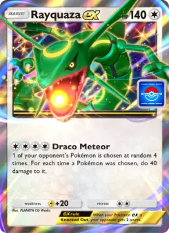 Rayquaza ex – Carta Pokémon TCG