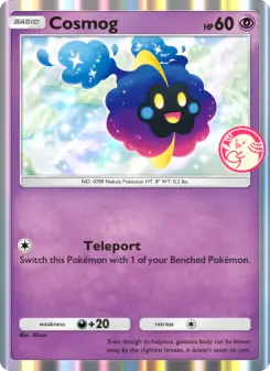 Cosmog – Carta Pokémon TCG