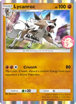 Lycanroc – Carta Pokémon TCG
