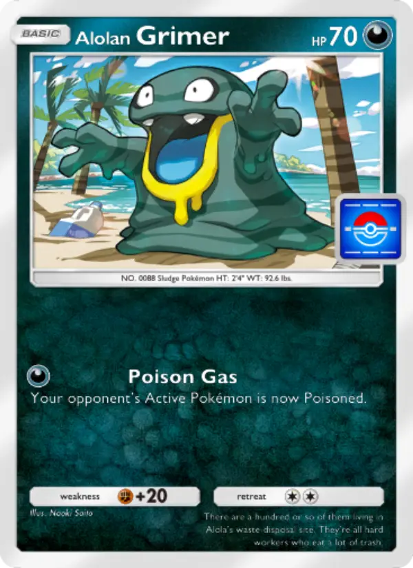 Alolan Grimer – Pokémon TCG