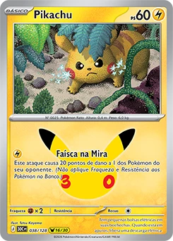 Pikachu — carta Pokémon TCG