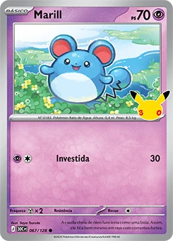 Marill — carta Pokémon TCG