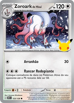 Hisuian Zoroark — carta Pokémon TCG