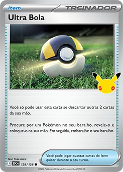 Ultra Ball — carta Pokémon TCG