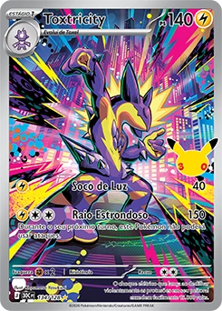 Toxtricity — carta Pokémon TCG