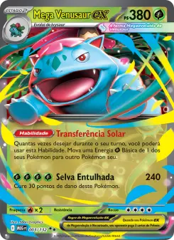 Mega Venusaur ex – Carta Pokémon TCG
