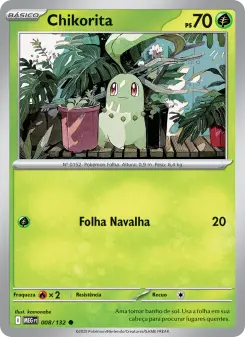 Chikorita – Carta Pokémon TCG